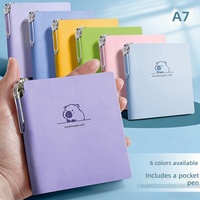 Carnet de poche entièrement personnalisé imprimé, mini-journal créatif, papeterie à contenu riche, carnet de poche résistant à la pression, impression de carnets de poche