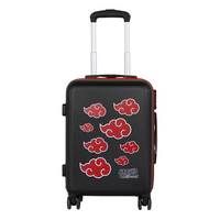 Karactermania For Naru-to Clouds-ABS 4-Rad-Kabinenkoffer, Schwarz