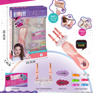 AiJH Kit de Coiffure Électrique DIY pour Enfants, Jouet de Salon de Beauté, Ensemble de Maquillage pour Filles, Jeu d'Imitation Préscolaire, Juguetes - Product Image 6