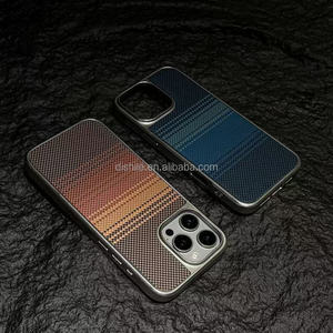 RUIZHILONG 2025 Nuevo Precio de Fábrica Funda de Teléfono Deportiva Magnética de Cuero de Alta Gama a Prueba de Golpes para 17 <span class=keywords><strong>Pro</strong></span> Max y 17 AIR 16/15 - Product Image 2