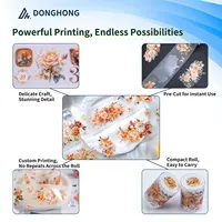 Maßgeschneiderte Vorgeschnittene Matte PET-Bandrolle mit Langem Wiederholungsstreifen für Scrapbooking