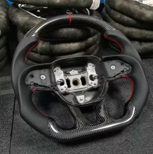 Volante personalizzato per schivare Charger sfidante SRT di alta qualità in fibra di carbonio accessori per auto sportive volante per auto - Product Image 4