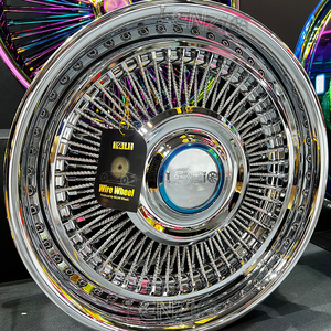 ล้อ KELUN อลูมิเนียมอัลลอยชุบโครเมียม ขนาด 24*9/10 ขอบ 5.7 นิ้ว แบบหลายก้าน สำหรับปรับปรุง/อัพเกรด - Product Image 1