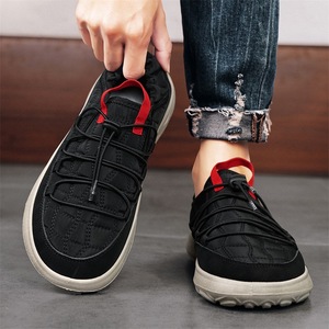 Nuovi Modelli 2024 Scarpe Elastiche Intrecciate a Mano per Uomo Facili da Indossare Sneaker Slip-on Casual alla Moda di Alta Qualità - Product Image 4