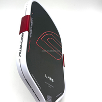 Raquette de pickleball en fibre de carbone Toray T700 de 16 mm avec noyau en mousse et surface rugueuse, livrée avec une housse de protection gratuite