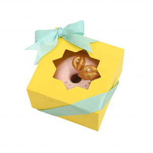 Dim Sum Dessert Box with PET Window Factory Direct Produce Custom Food Packaging Box