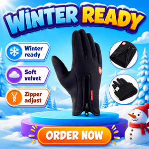 Gants d'hiver unisexes chauds pour sports de plein air, réutilisables, en polyester, compatibles écran tactile, pour <span class=keywords><strong>ski</strong></span>, équitation, cyclisme, course à pied, randonnée, escalade - Product Image 2