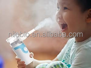 Mesin medis elektrik Mini portabel, <span class=keywords><strong>Nebulizer</strong></span> Inhalator bebas genggam untuk anak-anak, Atomizer Asma - Product Image 4