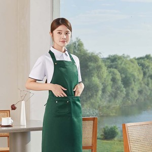 Tablier d'épaule en polyester, taille unique, anti-salissure, pour le service de restauration - Product Image 3