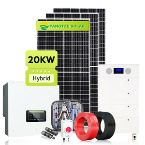 Inversor solar híbrido Yangtze trifásico 380V-400V-415V 10KW-15KW-20KW MPPT con batería de litio de alto voltaje de 384V para uso doméstico - Product Image 1