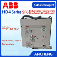 Interruptor de circuito de media tensión ABB HD4 SF6 de 40.5kV para interiores 40.12.25 para aparellaje de media tensión ZS3.2
