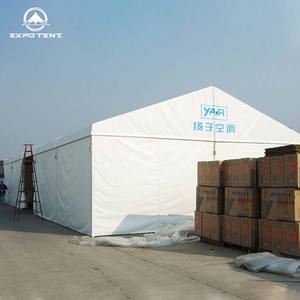 Tente en aluminium imperméable pour entrepôt, cadre de garage, grand format, 30 m, pour fête de mariage, en PVC, 8 verre - Product Image 2