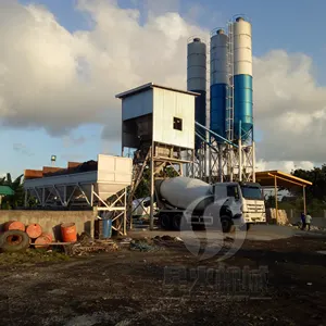 Peralatan konstruksi tanaman pembumian, peralatan konstruksi basah campuran beton kelelawar Js750 mesin beton 35m3