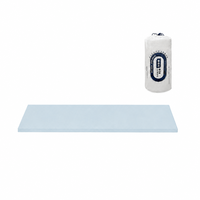 Surmatelas pliable en mousse à mémoire de forme pour lit simple, idéal pour le camping en voiture, les voyages routiers, matelas de couchage portable 90x190cm, rafraîchissant pour dortoir et camping en voiture