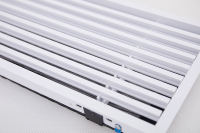 Diffuseur de jet sphérique moderne en plastique, acier inoxydable et aluminium, réglable et durable, pour système de climatisation CVC