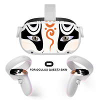 Autocollants en vinyle pour Oculus Quest 2 VR, pièces, pour casques et contrôleurs, accessoires de protection