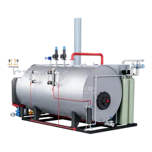 WNS 1ton 2ton 3ton 4ton skid mounted steam boiler gas boilers for heating systems