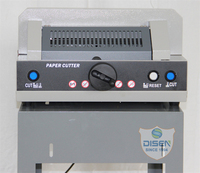 Machine à découper le papier manuelle contrôlée par PLC DISEN de qualité supérieure, format A4, largeur de travail de 320 mm, lame en acier allié, moteur 220V