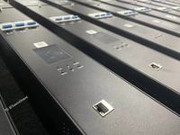Unité de distribution d'alimentation Ethernet IP PDU certifiée ETL 63A 80A 3 phases C19 avec comptage intelligent pour l'hébergement