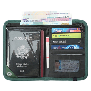 P. Travel RFID Chặn Tài Liệu Du Lịch Tổ Chức Hộ Chiếu Ví Du Lịch - Product Image 2