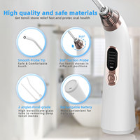 Outil professionnel de soins bucco-dentaires, sûr et efficace, aspirateur électronique pour enlever les calculs amygdaliens, kit de blanchiment des dents à impulsions d'eau, usage commercial