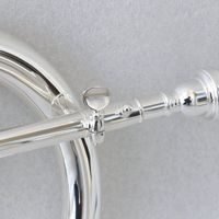 High Quality Cheap 3 Pistons Flugel Horn Bb Silver Plated Flugelhorn Instrument