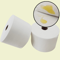 Rouleau Jumbo de papier Airlaid absorbant de qualité supérieure pour lingettes humides et serviettes de table