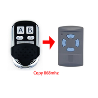 Control remoto de 868MHz con código rodante Motores de puerta Automáticos Fijos Copia de metal duradero cara a cara para una operación conveniente