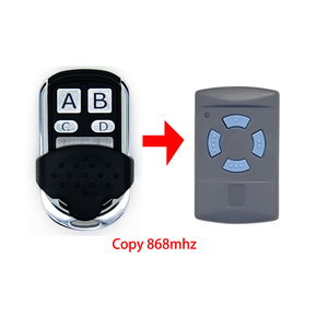 868mhz Remote Control with Rolling Code Fixed Auto Gate Motors <strong>Copy</strong> Durable Metal Face to Face for Convenient <strong>Operation</strong> - Product Image 2