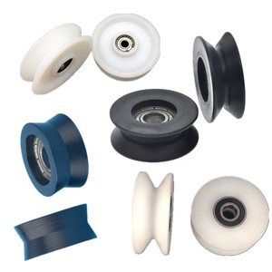 Polea de Nylon PA66, Polea de Plástico POM Delrin, Rueda con Ranura en V, Polea para Correa en V, Diámetro Interior de 20 mm - Product Image 4