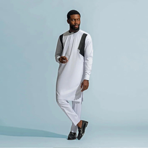 Vente en gros de vêtements H & D pour hommes de style africain Vêtements musulmans Fabricant de vêtements africains pour hommes <span class=keywords><strong>Agbada</strong></span> - Product Image 3