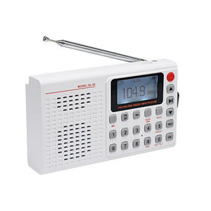 Radio Portátil Q-M02 de Banda Completa AM/FM/SW, Grabadora de Voz de 2000mAh, Reproductor MP3 con TF/USB y Clip Trasero - Product Image 2