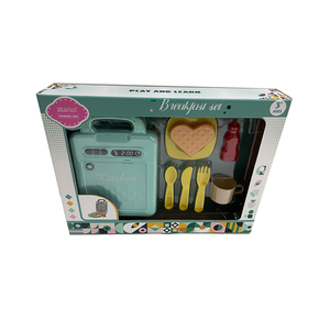 Ensemble de boulangers à gaufres créatifs pour enfants avec jouet de cuisine en plastique léger pour filles jeux de cuisine éducatifs emballés dans une boîte - Product Image 1