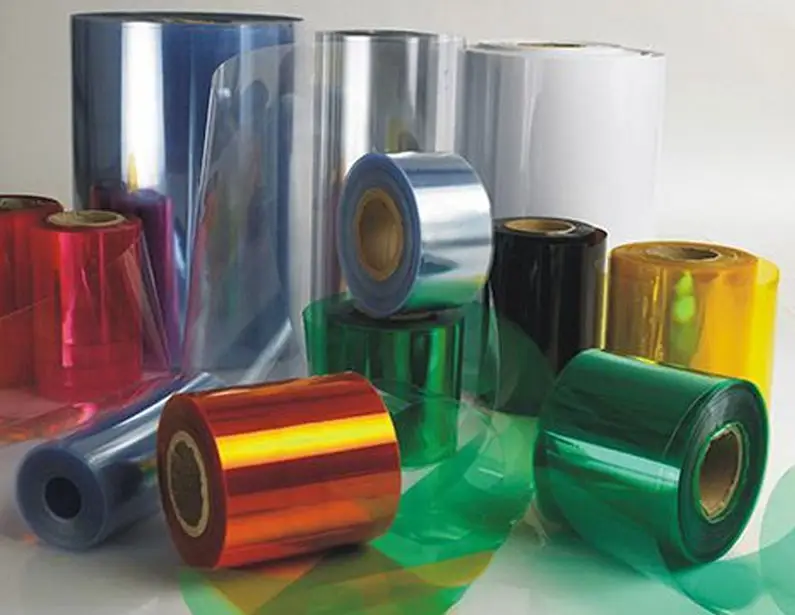 pharmaceutical rigid hard plastic transparent PVC film sheet rolls for capsule blister packaging