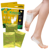 Fournitures de santé Ce Iso Msds Kinoki Patchs détoxifiants pour les pieds à base de plantes naturelles, patchs détoxifiants pour les pieds, patchs japonais pour les pieds