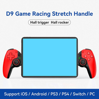 Manette de jeu extensible D9 Game Racing Portal pour téléphone portable BSP D9 Gamepad pour Android/iOS/PS3/PS4/switch/Pc Contrôleur sans fil