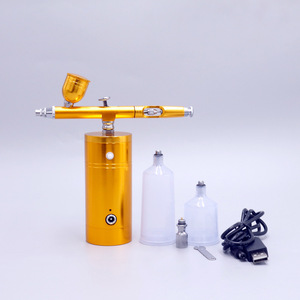 Sans fil Pistolet Aérographe <span class=keywords><strong>Cabine</strong></span> <span class=keywords><strong>Peinture</strong></span> Ensemble Gâteau Décorer L'aérographe Machines Short Solution <span class=keywords><strong>de</strong></span> Bronzage Aérographe Maquillage - Product Image 5