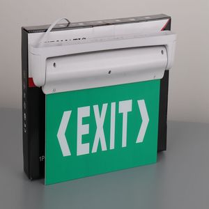 Đèn khẩn cấp <span class=keywords><strong>Exit</strong></span> dấu hiệu với trắng nhà ở tất cả các Mỏng Combo Red Li-ion SMD LED chỉ số ánh sáng 125 Trần/TREO TƯỜNG 3 Wát 95 - Product Image 6