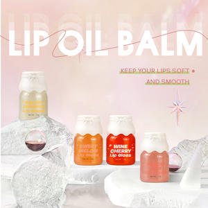 <span class=keywords><strong>Baume</strong></span> à lèvres à la vitamine E et à l'huile de menthe poivrée 6ml soin des lèvres hydratant d'origine naturelle avec étiquetage des ingrédients minéraux de protection solaire - Product Image 2