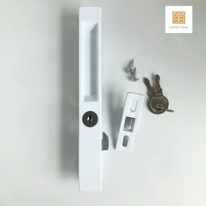 Modern Design Double-Sided Security Aluminum Alloy Sliding <strong>Window</strong> Door <strong>Handle</strong> <strong>Lock</strong> with Durable Features Keys Screw Installation - Product Image 6