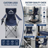 Chaise pliante portable pour activités de plein air pour Camping pique-niques plages pêche randonnée Durable léger pliant personnalisé