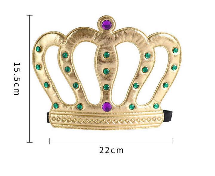 Boy Birthday Crowns King Crown Funny Headband Crowns Kids Happy Birthday Party Accessories Birthday Gifts for Party Supplies