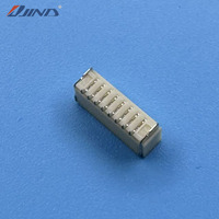 Conector Flexible de Bronce Fosforado de 8 Pines y 1.0mm, Solución de Conexión SMT 1.0T-1-WT-8A para PCB, 50V 1A, Horizontal/Vertical