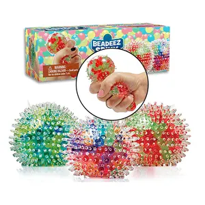 2023 Squishy Stress Toys For Kids Fidget Sensory Stress Squishy Ball Water Bead Custom Stress Ball
