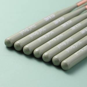 10Pcs Japanese Green Wood Handle Nail Art Pen Set UV Gel Line Pulling Brushes for Salon Manicure - Product Image 5