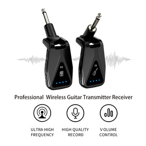 Micrófono Dinámico Inalámbrico de Alta Calidad con Transmisor y Receptor, Cancelación de Ruido, 2.4G UHF, <span class=keywords><strong>para</strong></span> Guitarra, <span class=keywords><strong>Bajo</strong></span> y Uso Acústico - Product Image 6