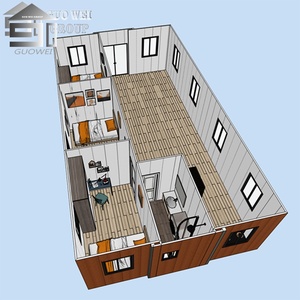 Thương hiệu mới chất lượng cao <span class=keywords><strong>container</strong></span> nhà 40ft 3 phòng ngủ mở rộng <span class=keywords><strong>container</strong></span> nhà nhà - Product Image 1