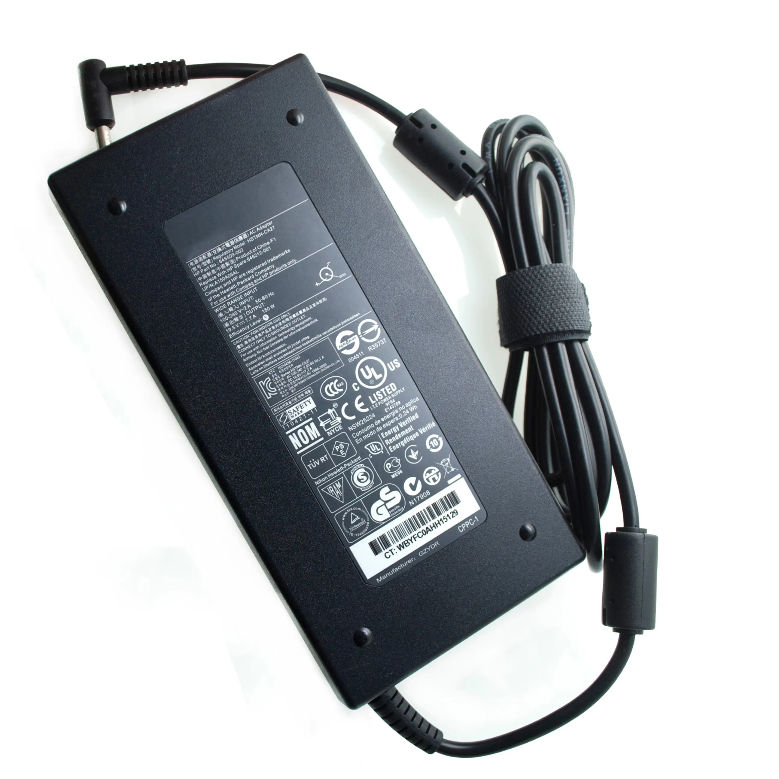 Slim 150W 19.5V 7.7A Power AC Adapter Laptop Charger HSTNN-DA25 for HP OMEN Laptop Charger Adapt