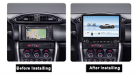 Autoradio Android avec Car-play pour Subaru BRZ 2012-2016 Toyota GT 86, unité principale 10 pouces, navigation GPS, lecteur multimédia