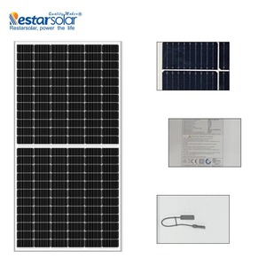 Panneau solaire photovoltaïque monocristallin demi-cellule Restar Solar 450W RT7I-M 16BB haute efficacité, module en verre 3,2 mm - Product Image 4